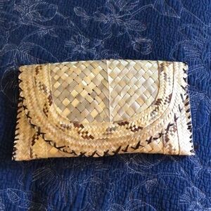 VINTAGE Boho Envelope Clutch Purse